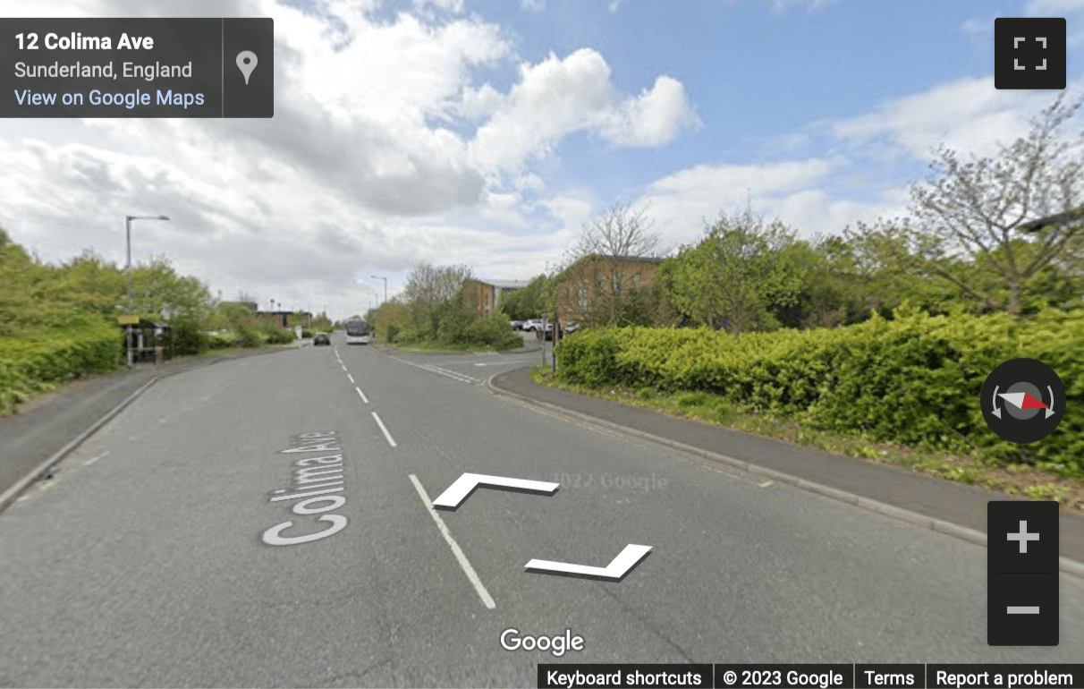 Street View image of Unit H, Hylton Riverside, Colima Avenue, Sunderland, Tyne and Wear