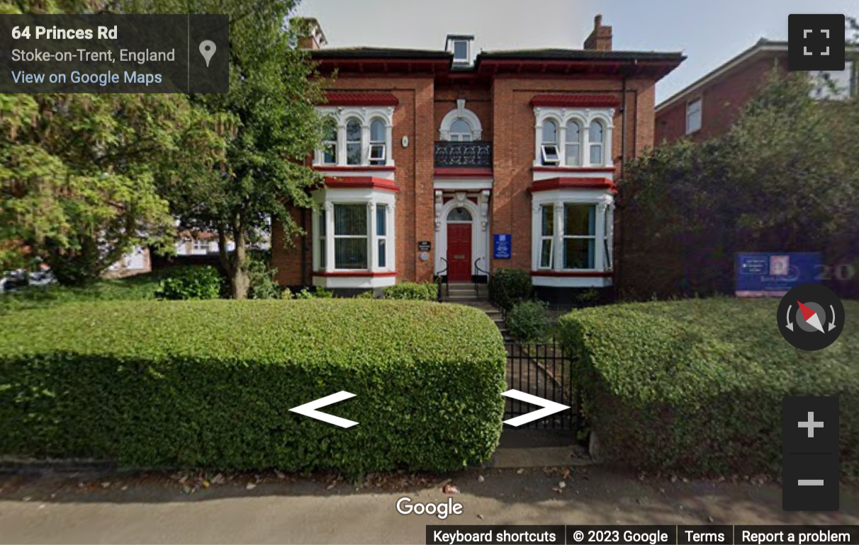 Street View image of Parkfield House, Park Street, Stafford, Staffordshire