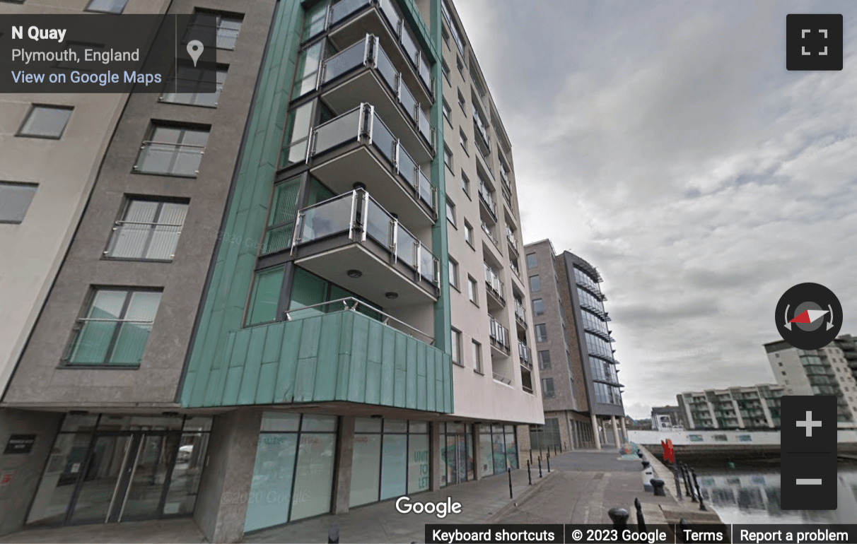 Street View image of Salt Quay House (4th Floor), North East Quay, Sutton Harbour, Plymouth