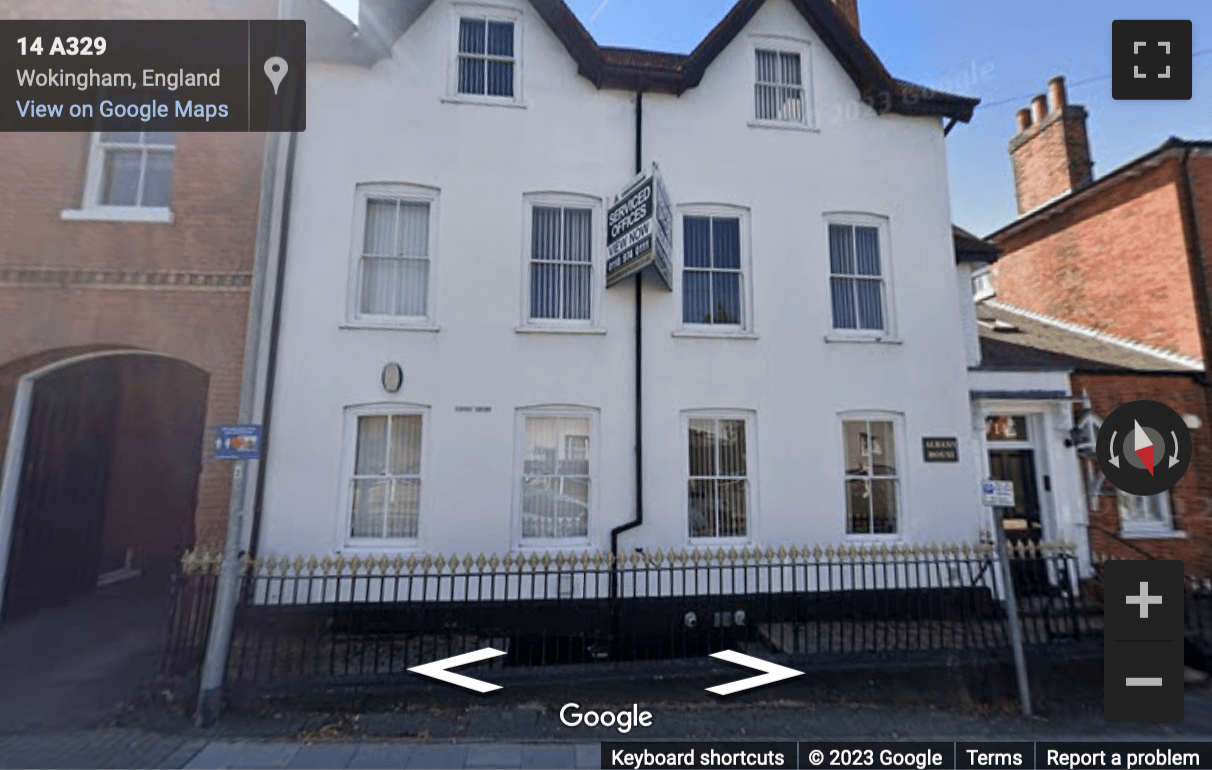 Street View image of Albany House, 14 Shute End, Wokingham, Berkshire
