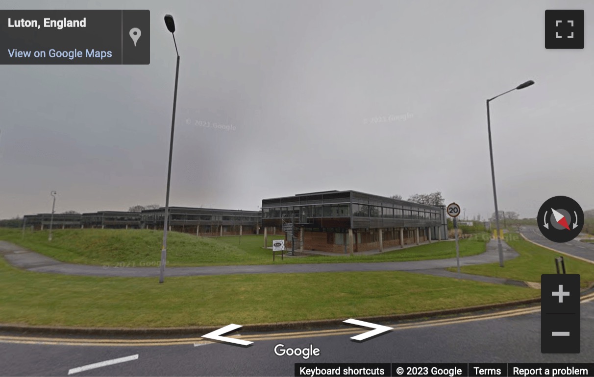 Street View image of 110 Butterfield, Luton, Bedfordshire