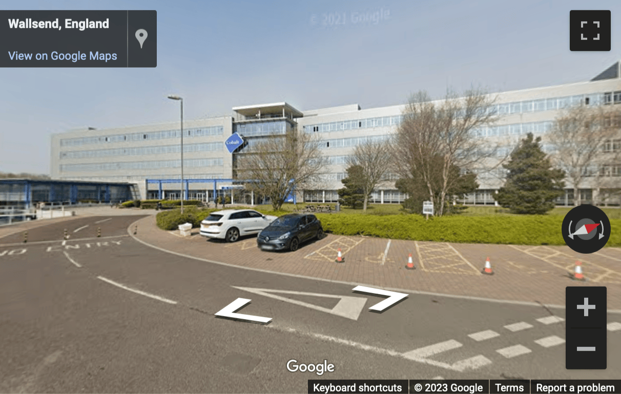 Street View image of Cobalt Business Exchange, Cobalt Park Way, Newcastle, Tyne and Wear