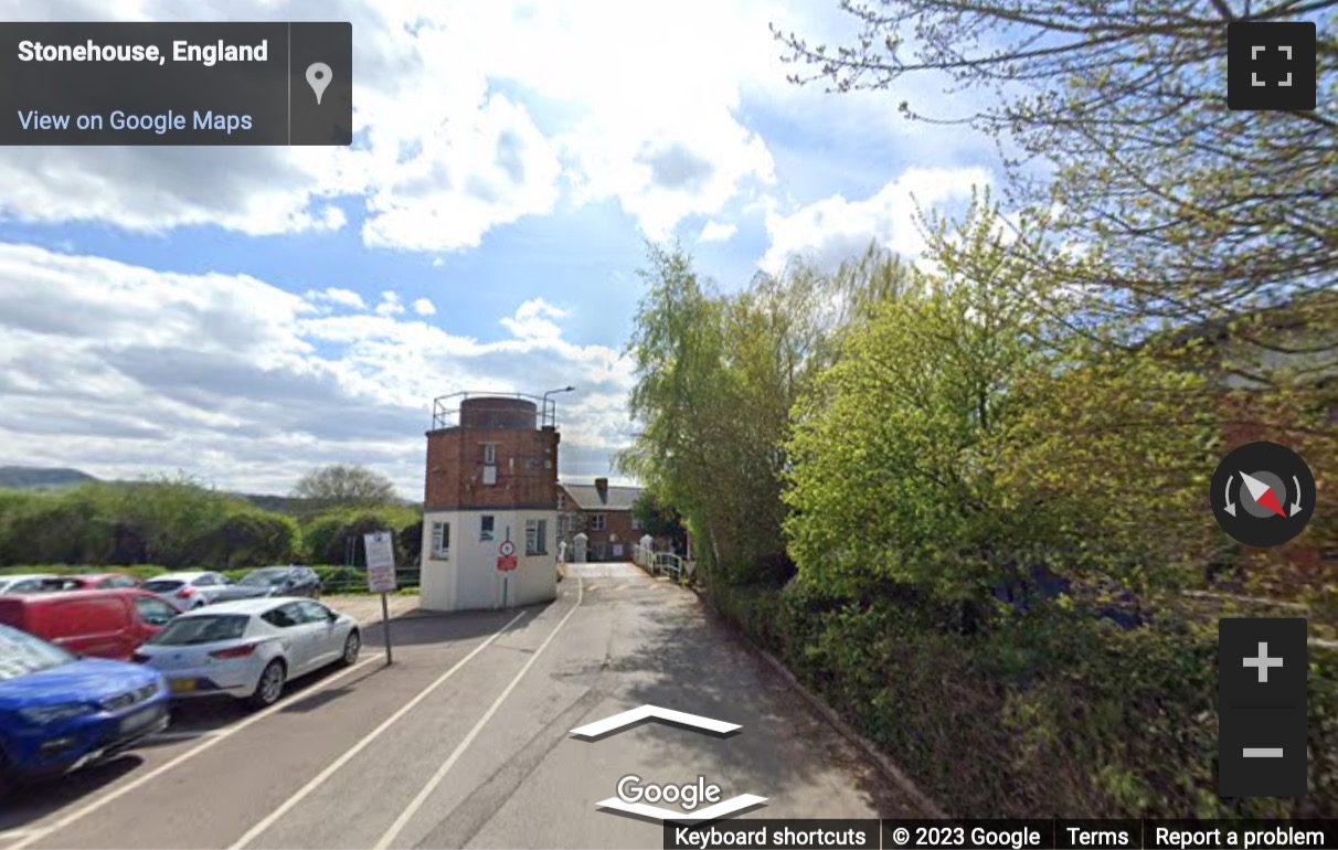 Street View image of Bond’s Mill Estate, Stonehouse, Stroud, Gloucestershire