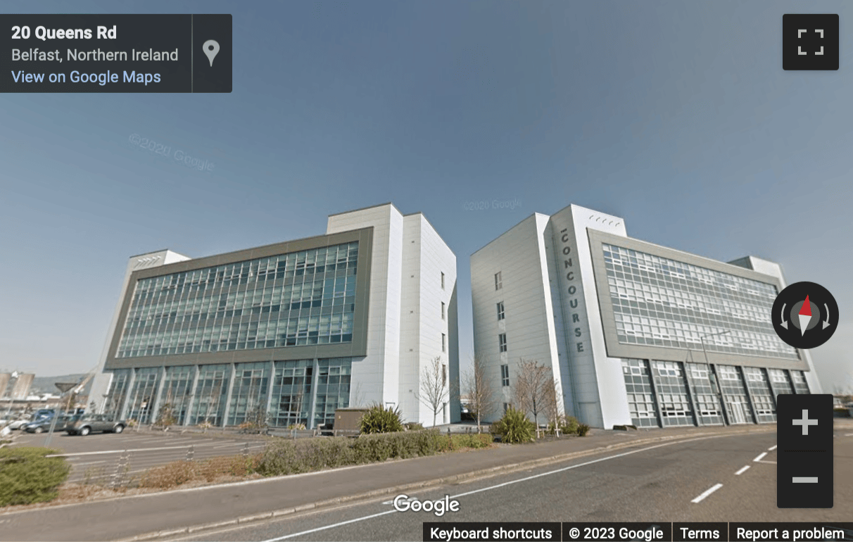 Street View image of Northern Ireland Science Park, The Concourse, Belfast