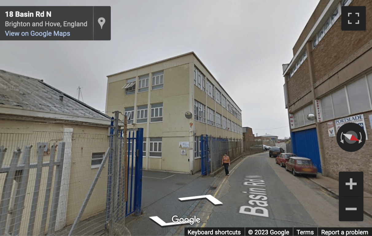 Street View image of Maritime House, Basin Road North, Brighton, East Sussex