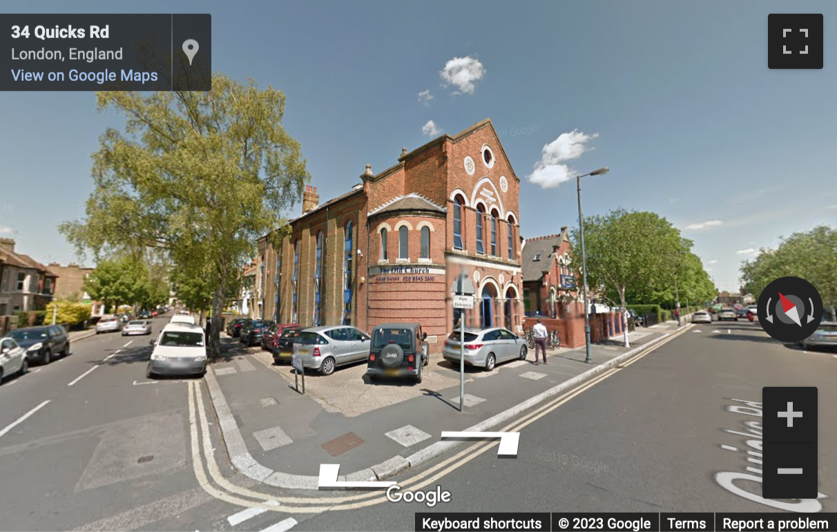 Street View image of The Old Church, Quicks Road, London, SW19 - A renovated church
