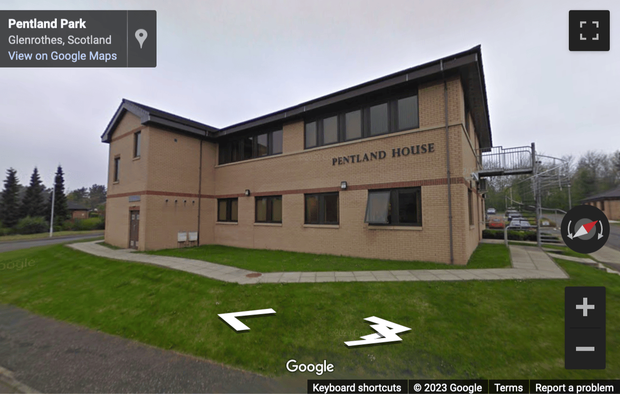 Street View image of Pentland House, Saltire Centre, Glenrothes, Scotland