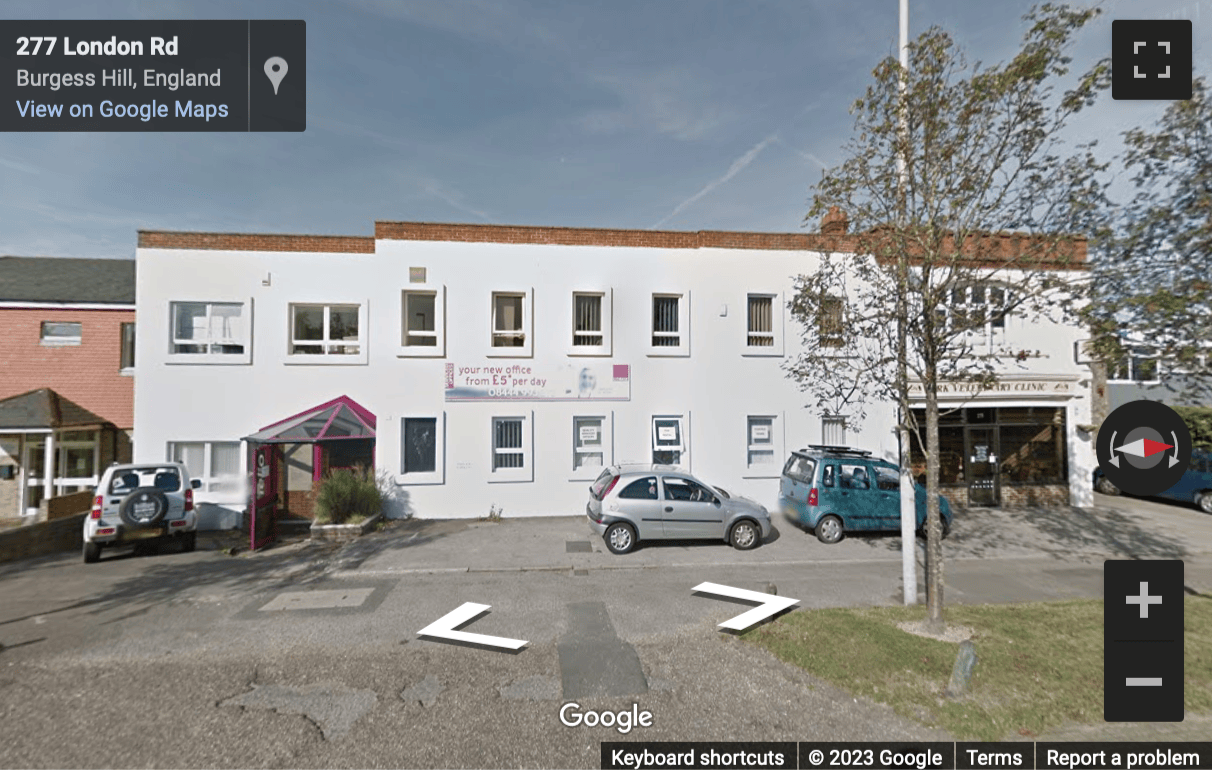 Street View image of The Forum, 277 London Road, Burgess Hill, West Sussex