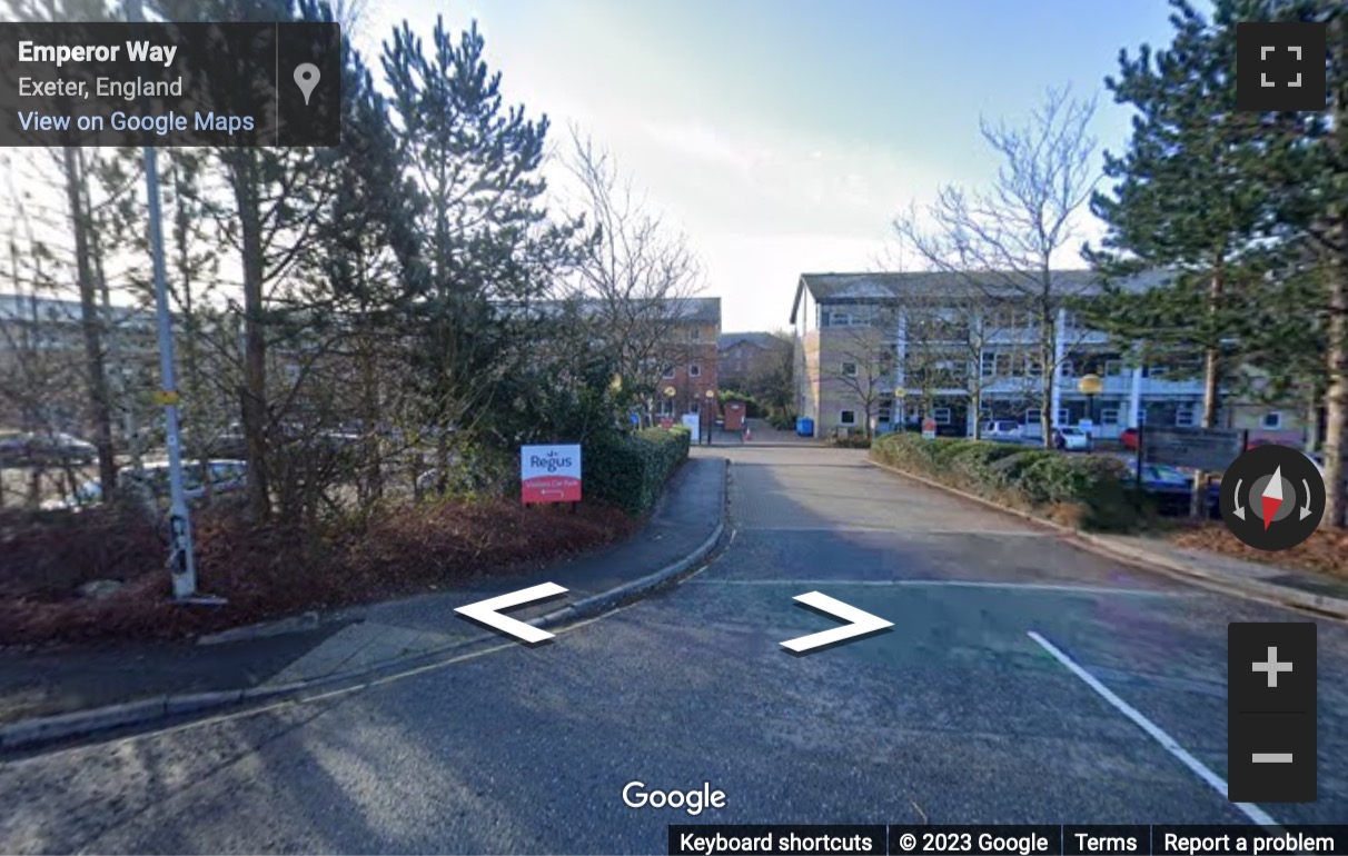 Street View image of Suite 310, Exeter Business Park, Emperor Road, Exeter, Devon