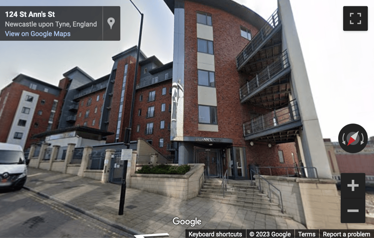 Street View image of Rotterdam House, 116 Quayside, Newcastle, Tyne and Wear