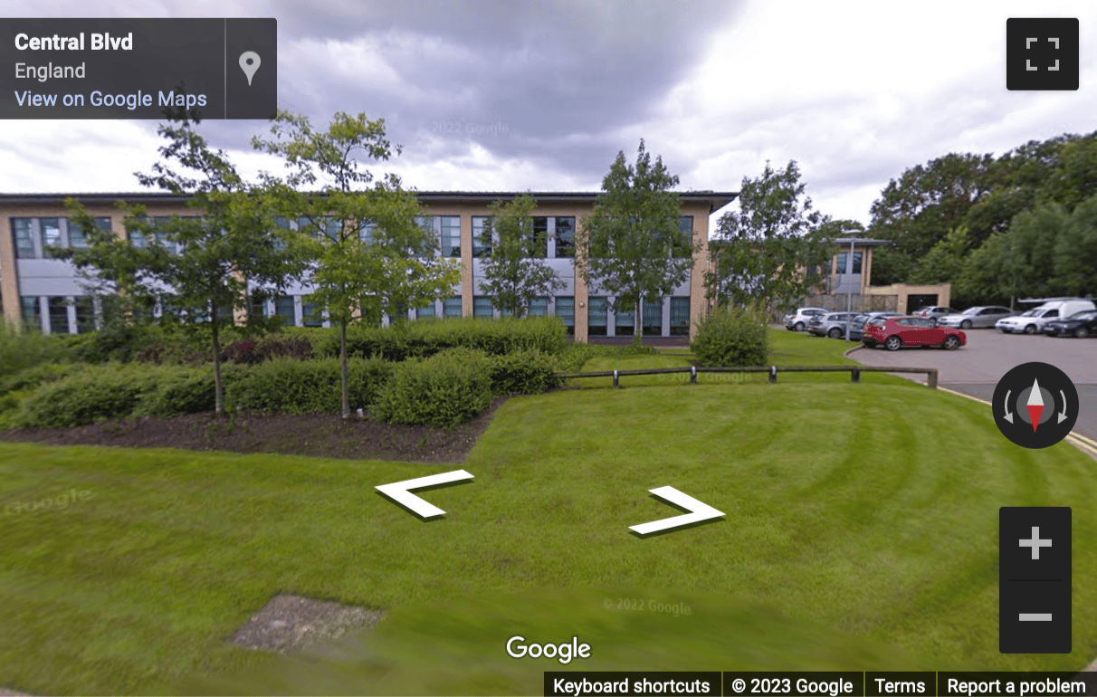 Street View image of Central Boulevard, Blythe Valley Park, Solihull, West Midlands