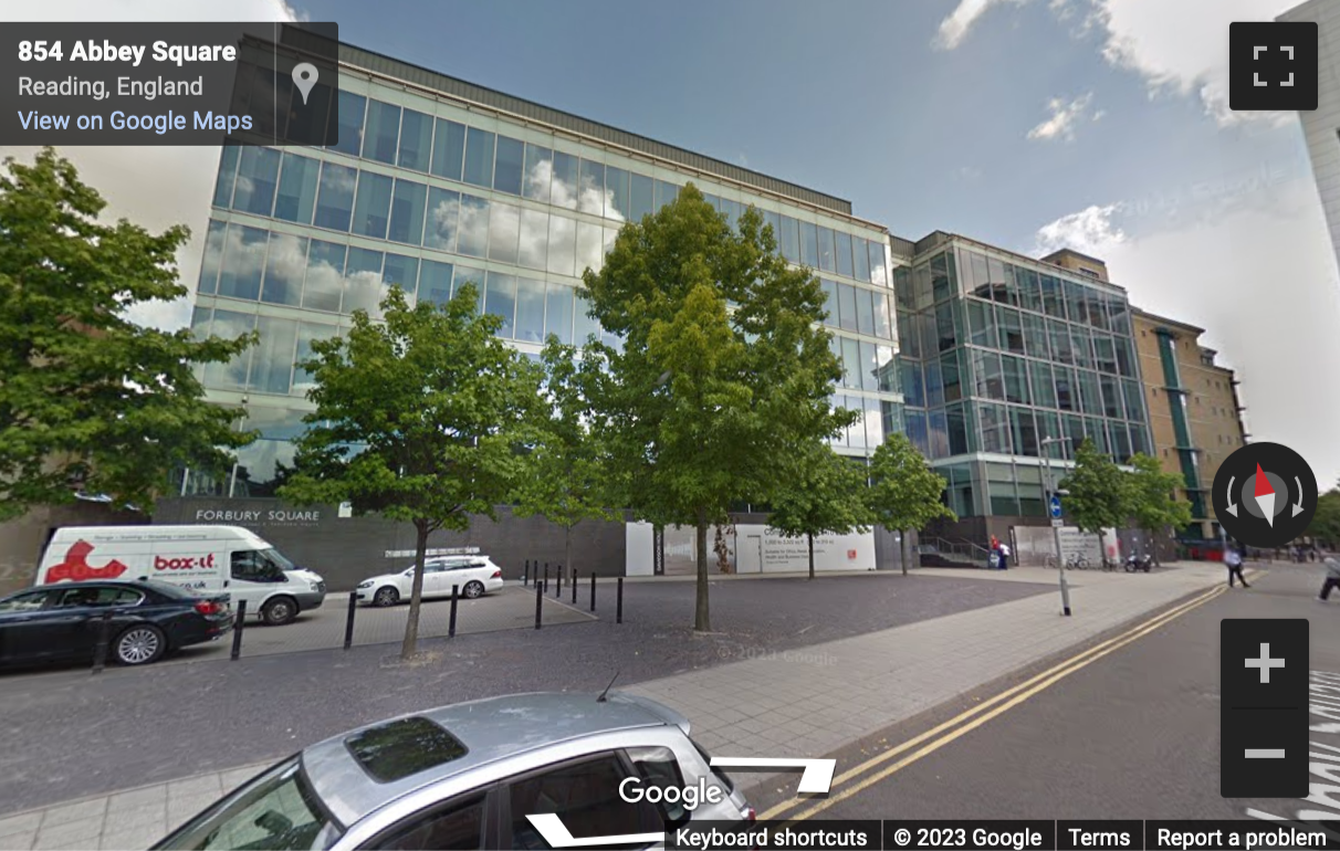 Street View image of Davidson House, Forbury Square, Reading, Berkshire