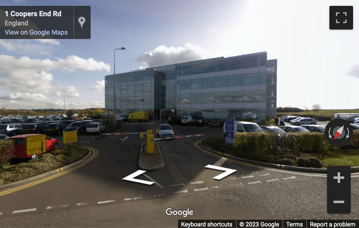 Street View image of Endeavour House, Coopers End Road, Stanstead (Next to Stanstead Airport)