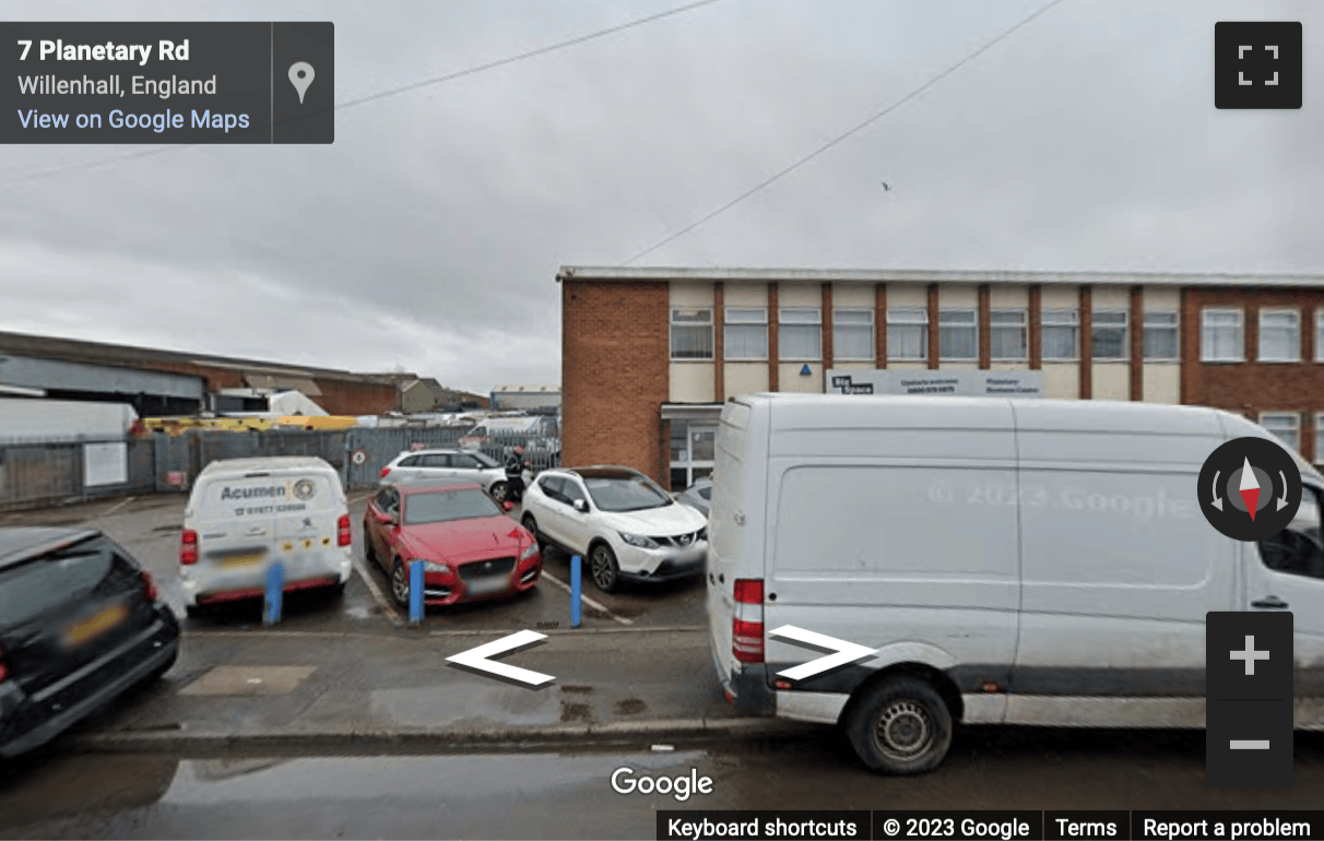 Street View image of Planetary Business Centre, Planetary Road, Willenhall, Wolverhampton, West Midlands