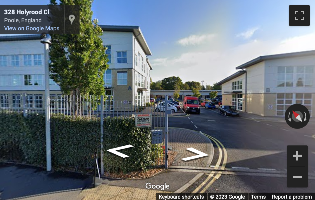 Street View image of Arena Business Centre, Holyrood Close, Poole, Dorset