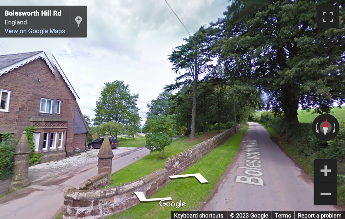 Street View image of Bolesworth Estate, Tattenhall, Chester, Cheshire