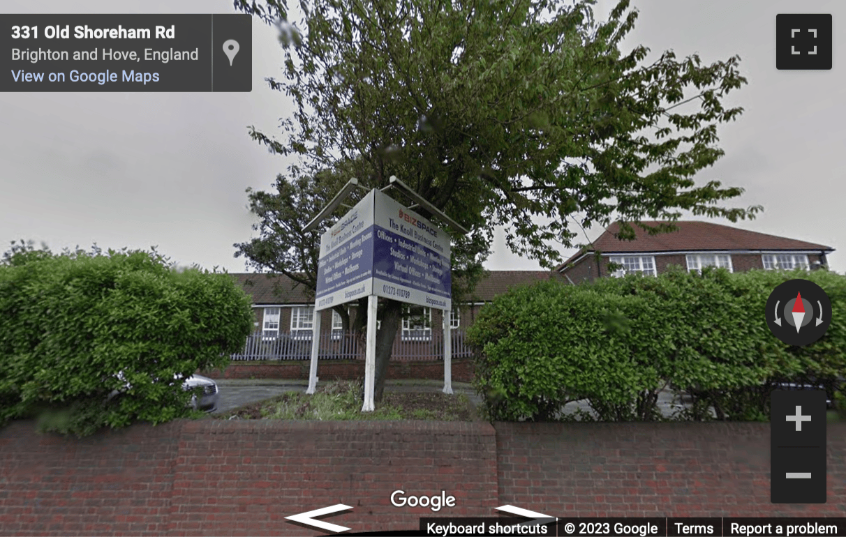 Street View image of The Knoll Business Centre, Old Shoreham Road, Hove, East Sussex