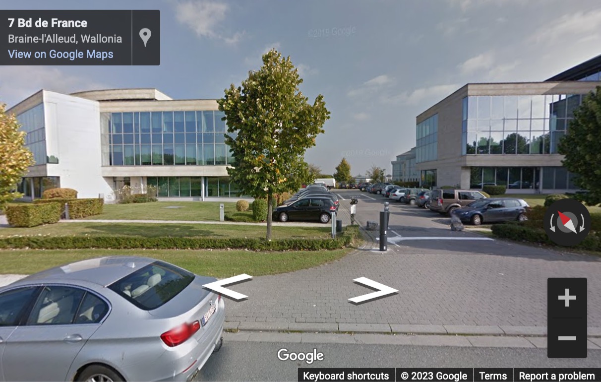 Street View image of Parc de l’Alliance, Bâtiment A, Boulevard de France 9, Braine L’Alleud, Belgium