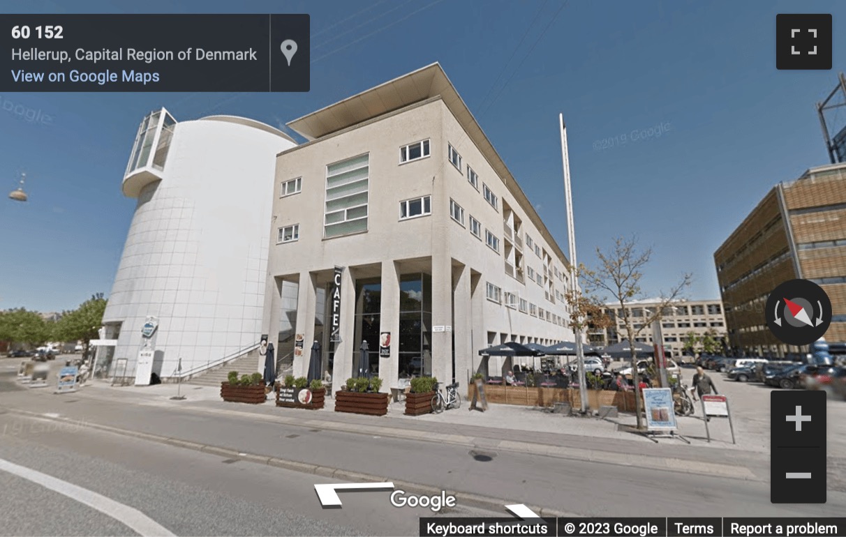 Street View image of Strandvejen 60, Hellerup, Tuborg, Denmark