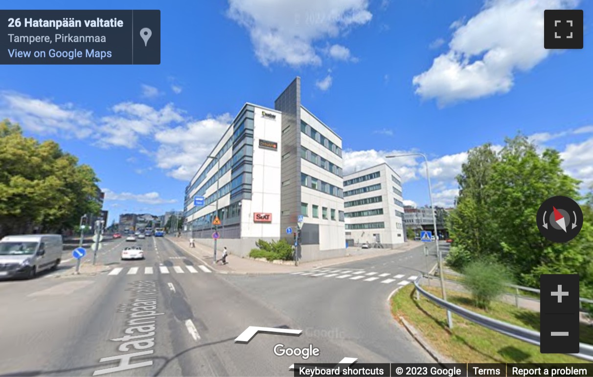 Street View image of Dynamo, Hatanpään Valtatie 24, Tampere, Finland