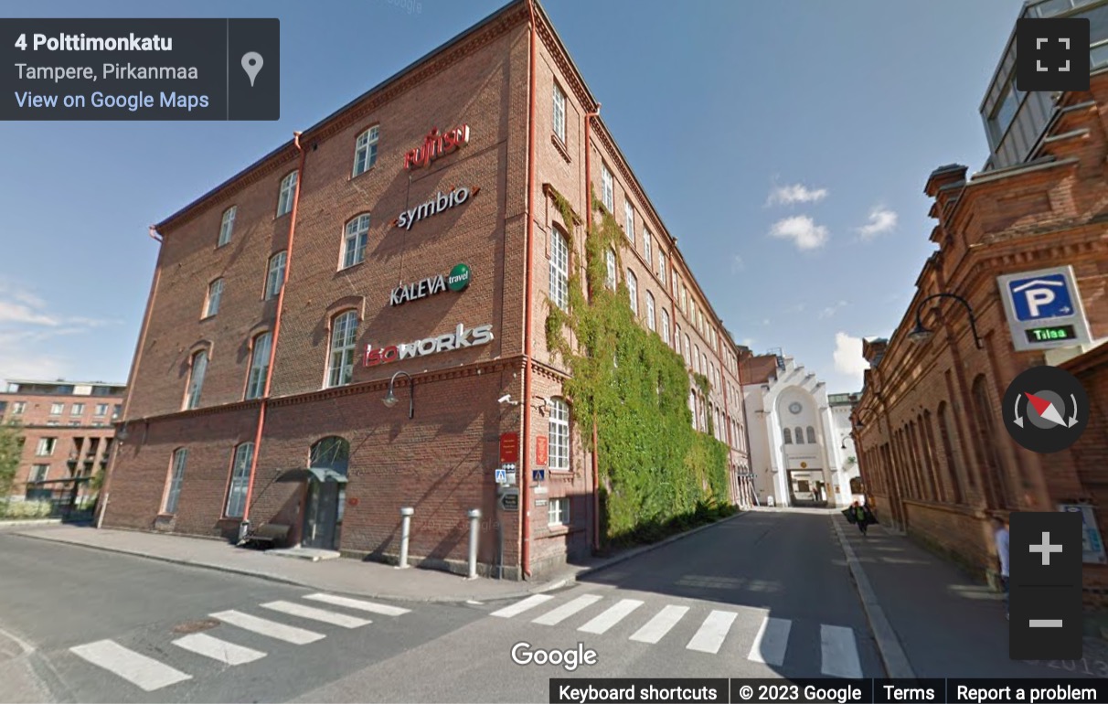 Street View image of Finlaysoninkuja, Finlaysoninkuja 9, Tampere, Finland