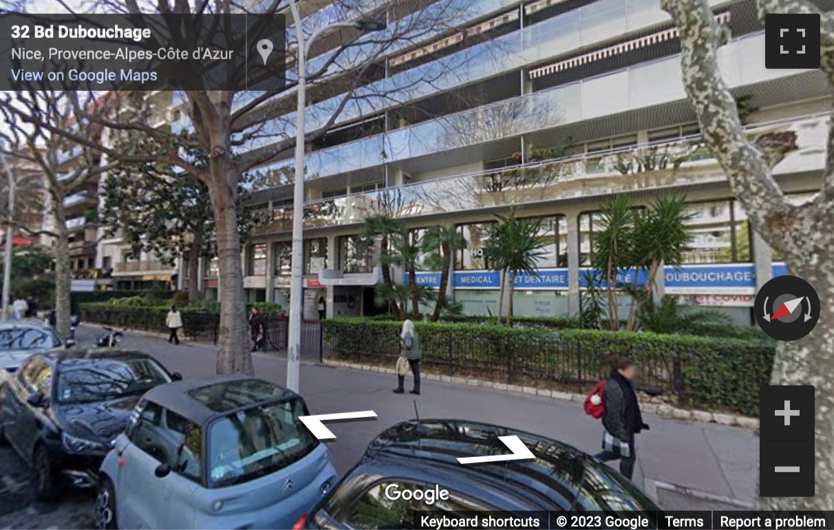 Street View image of Le Consul, 37/41, bd Dubouchage, Nice, Provence Alpes Cote d’Azur, France
