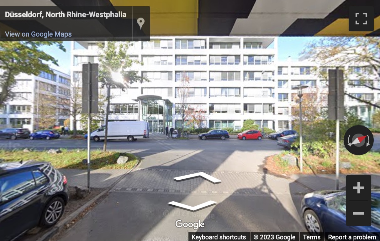 Street View image of Prinzenallee 7, Prinzenpark, Dusseldorf, Nordrhein Westfalen, Germany