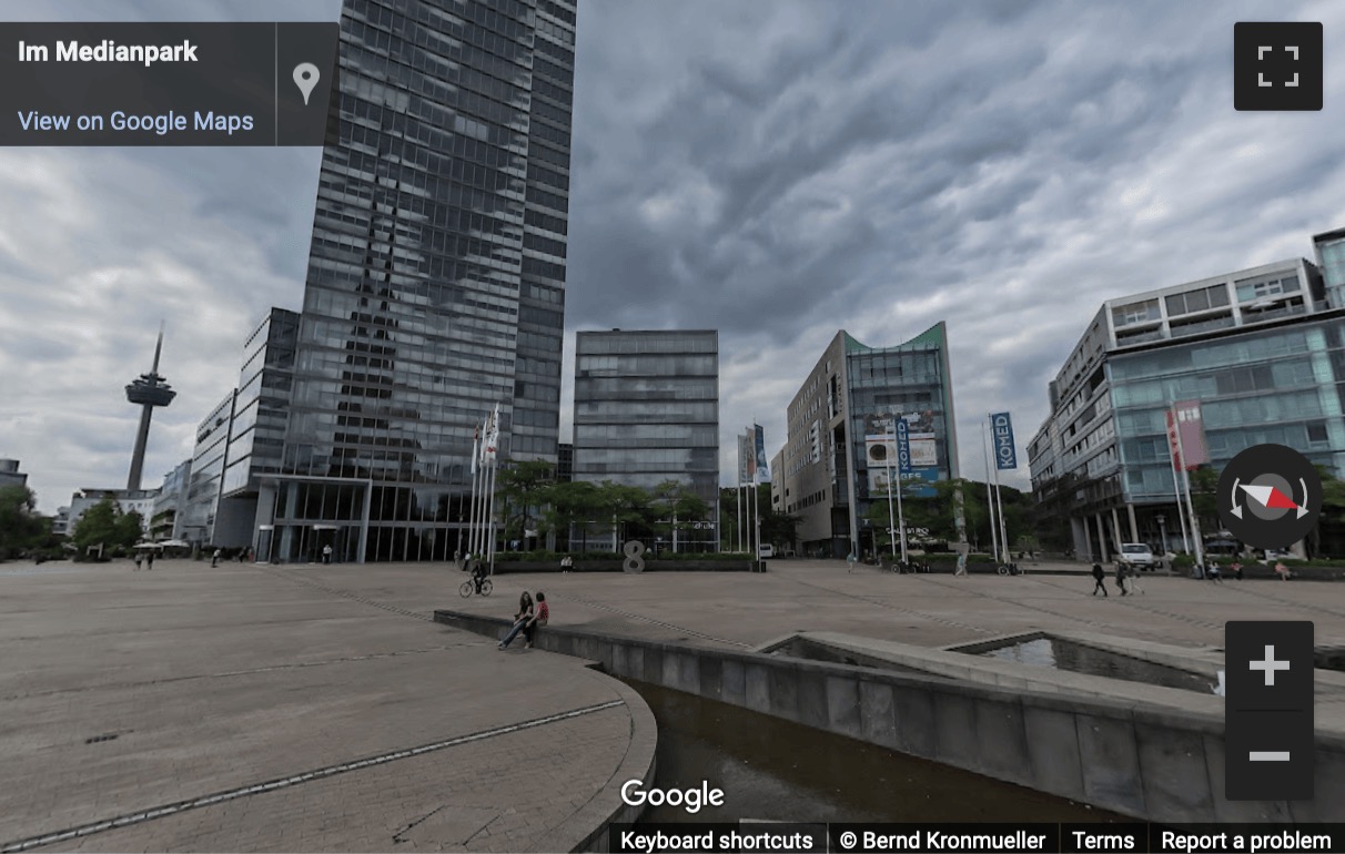 Street View image of Kölnturm, Im Mediapark 8, Cologne, Nordrhein Westfalen, Germany