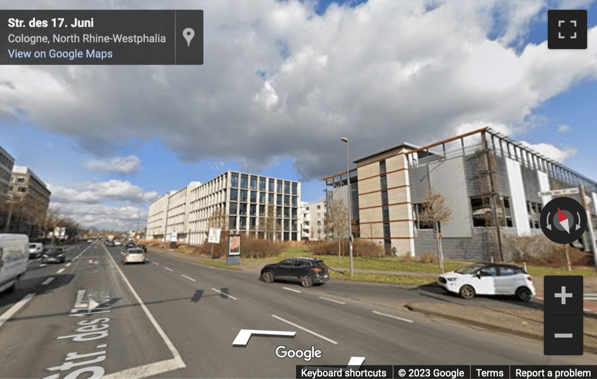 Street View image of Deutz Cubus 6th Floor, Strasse des 17. Juni, Cologne, Nordrhein Westfalen, Germany