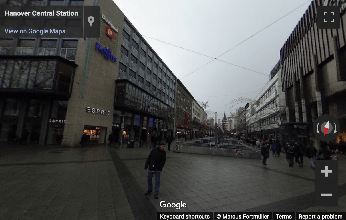 Street View image of 2/3rd Floor, Bahnhofstrasse 8, Hanover, Niedersachsen
