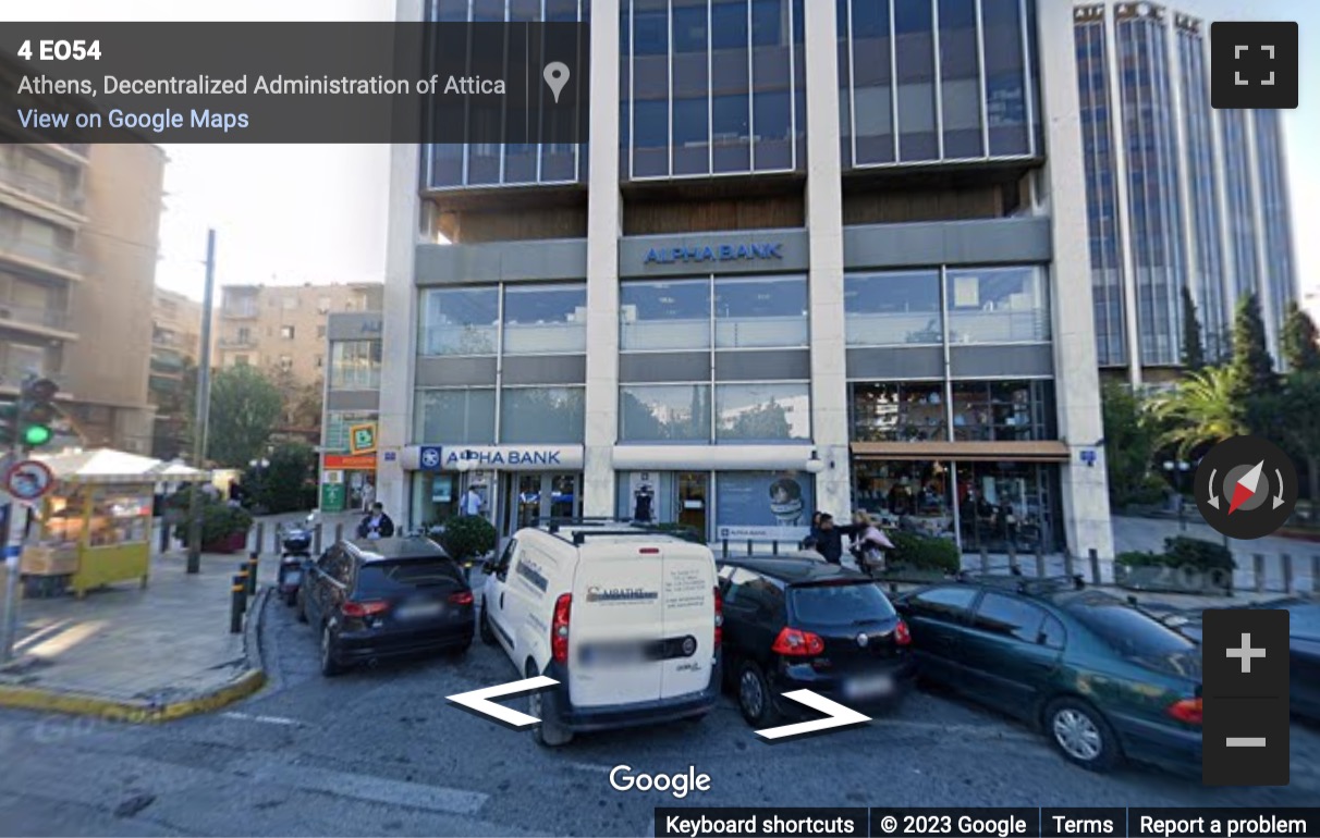 Street View image of Athens Towers 21st Floor, 2-4 Messogion Avenue, Athens, Greece