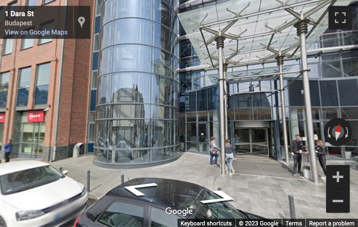 Street View image of Arpad Fejedelem utja 26-28, Budapest, Hungary