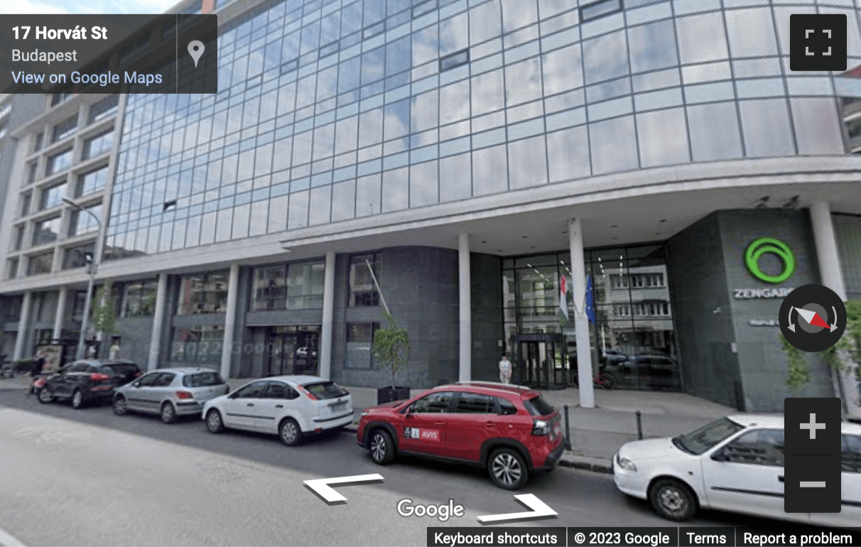Street View image of Horvat Street 14-24, Budapest, Hungary
