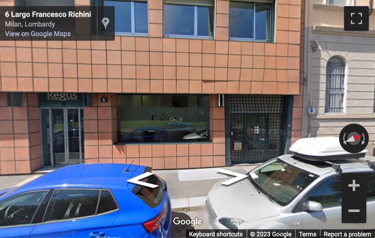 Street View image of Largo Richini 6, Milan, Italy