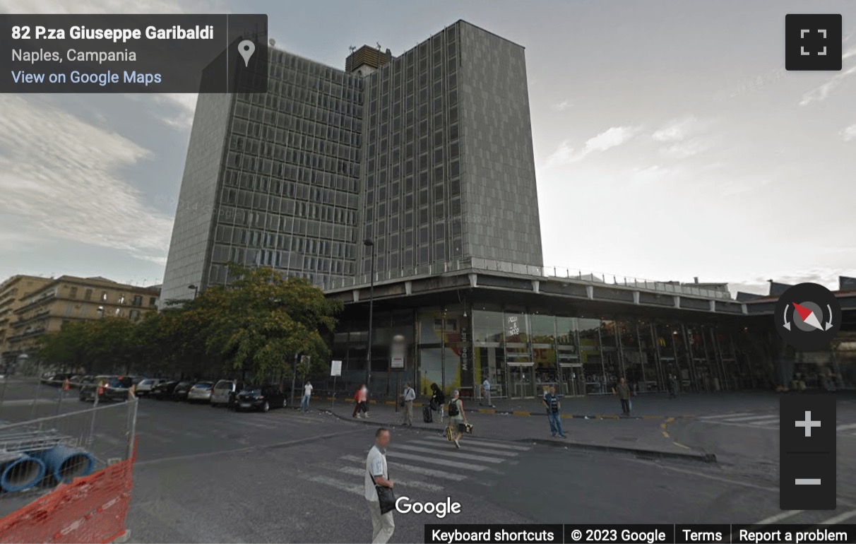 Street View image of Garibaldi Centre, Napoli Centrale Railway Station, Torre Alta, Corso Novara 10, Naples