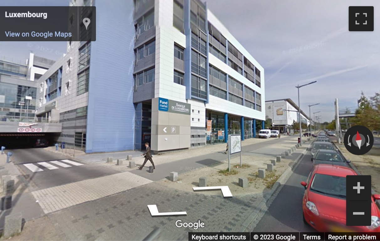 Street View image of 43 Avenue John F. Kennedy, Luxembourg