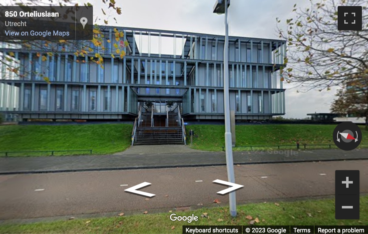 Street View image of Orteliuslaan 850, Utrecht, Utrecht Province, Netherlands