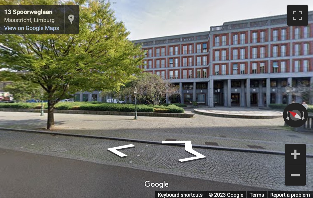 Street View image of Stationsplein 8K, Maastricht, Limburg, Netherlands