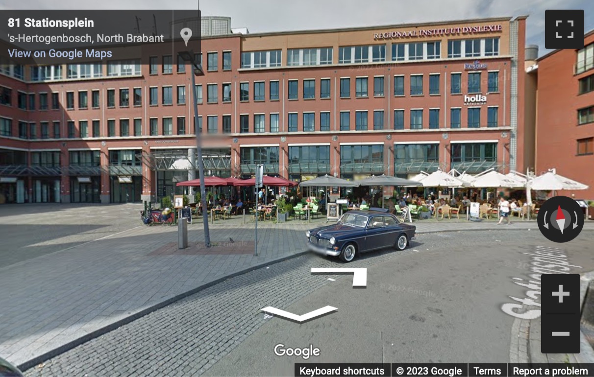 Street View image of Stationsplein 91-105, Floor 1/4, Den Bosch, North Brabant, Netherlands