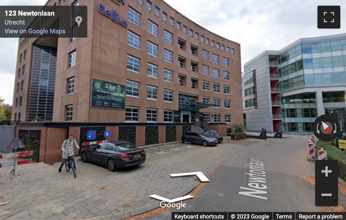 Street View image of Zen Building, Newtonlaan 123, Rijnsweerd, Utrecht, Utrecht Province, Netherlands