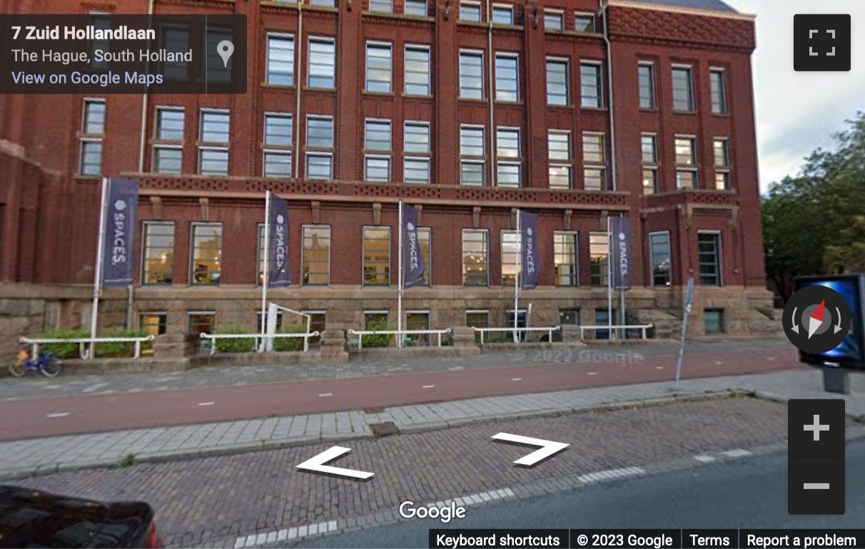 Street View image of Zuid Hollandlaan 7, The Hague, South Holland, Netherlands