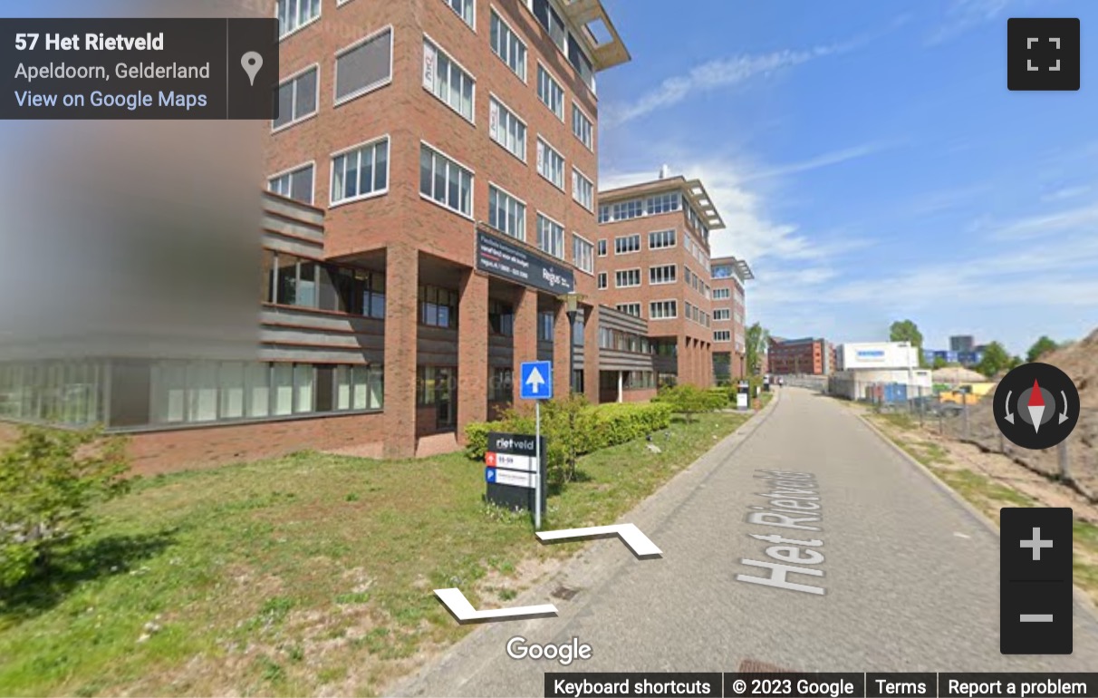 Street View image of Het Rietveld 55A, Apeldoorn, Netherlands