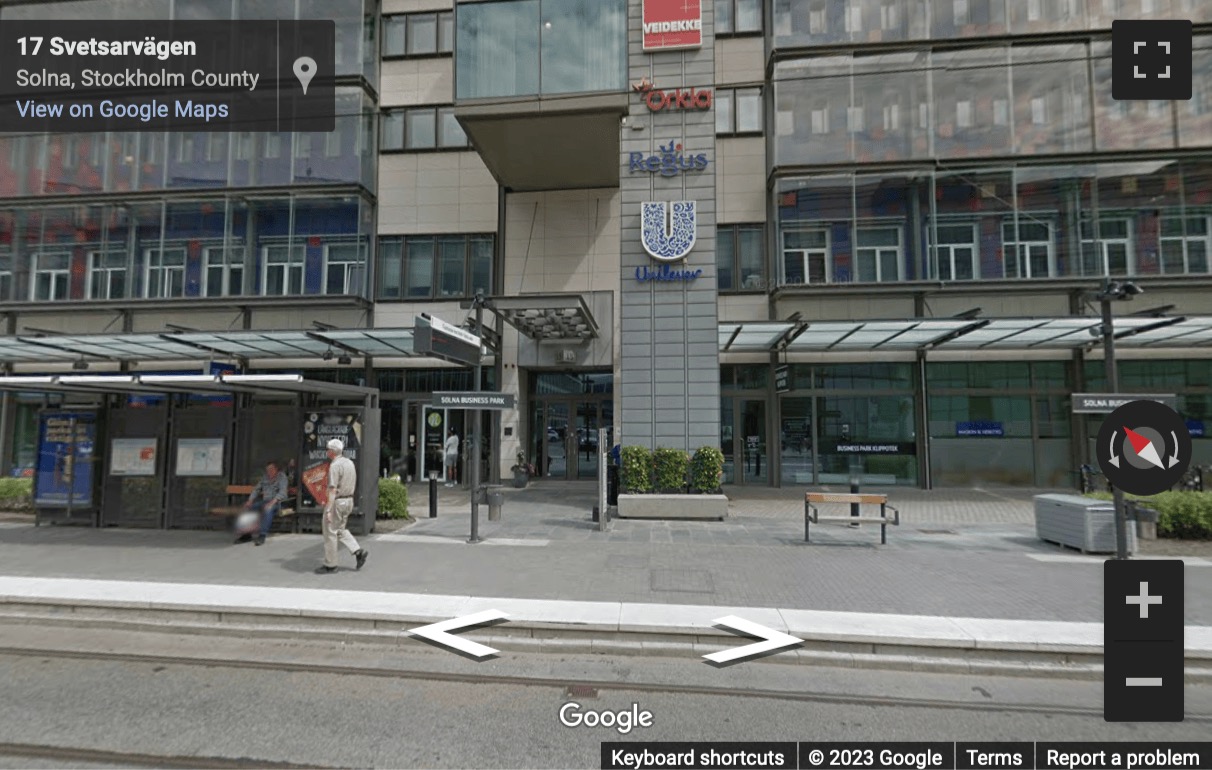 Street View image of Solna Business Parks, Vetsarvägen 15 2tr, Solna, Sweden