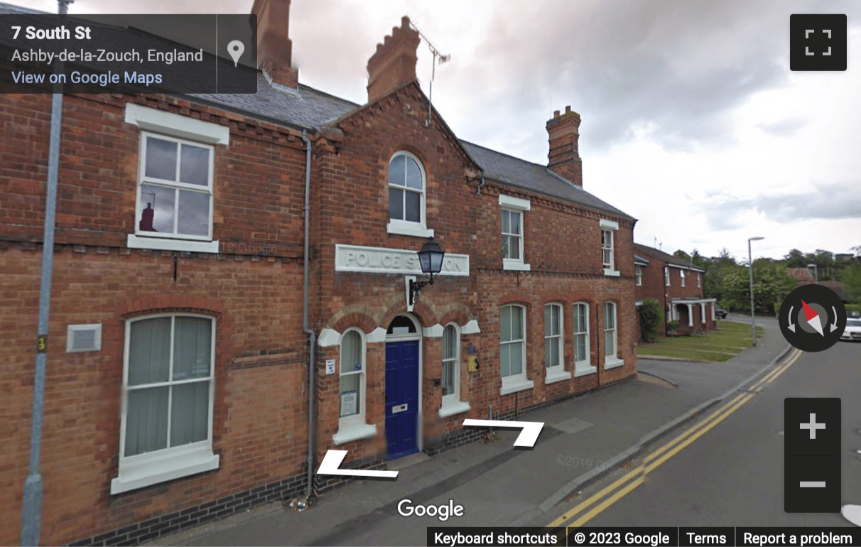 Street View image of The Old Police Station, South Street, Ashby de la Zouch, Leicestershire