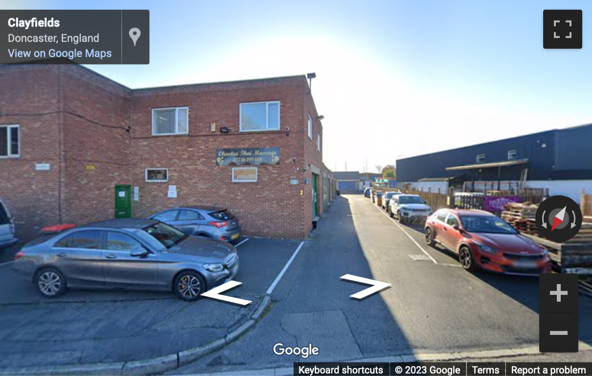 Street View image of Clayfields Business Centre, Clayfields, Doncaster, South Yorkshire