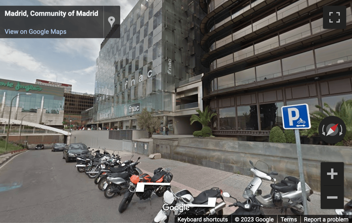 Street View image of Offices to rent in Madrid, Spain - Paseo de la Castellana, 79-7º