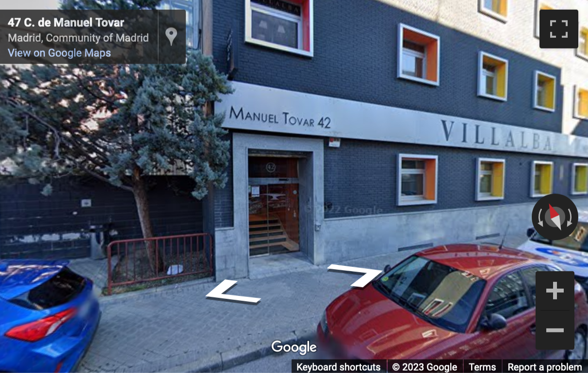Street View image of 2 Meeting Point Building, Calle Manuel Tovar 42, Madrid