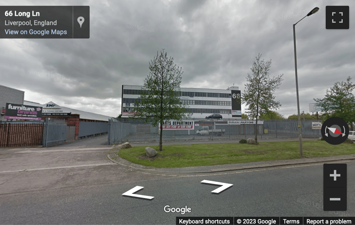 Street View image of Offices to rent in Aintree, Merseyside - 66 Long Lane