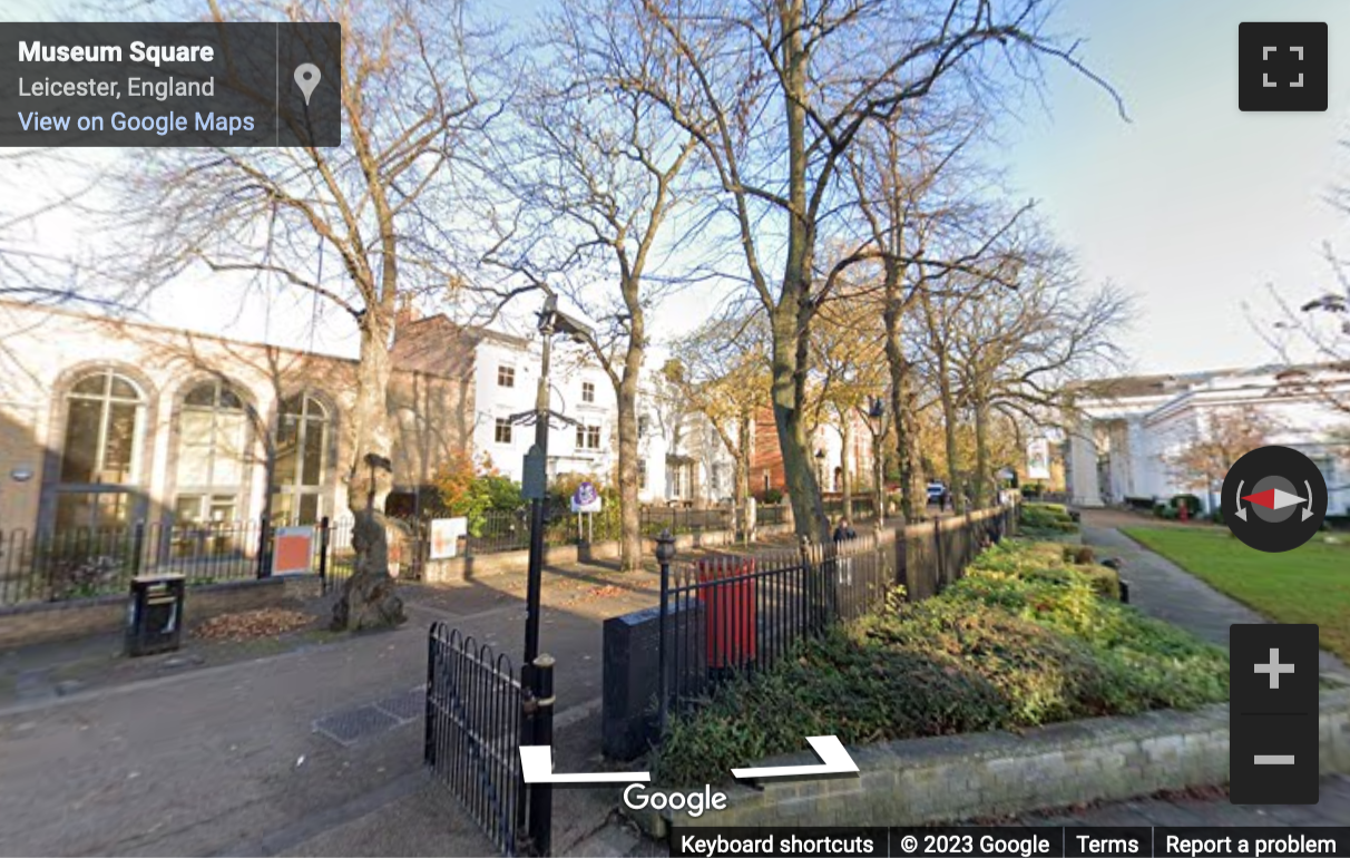 Street View image of 108 New Walk, Leicester, Leicestershire