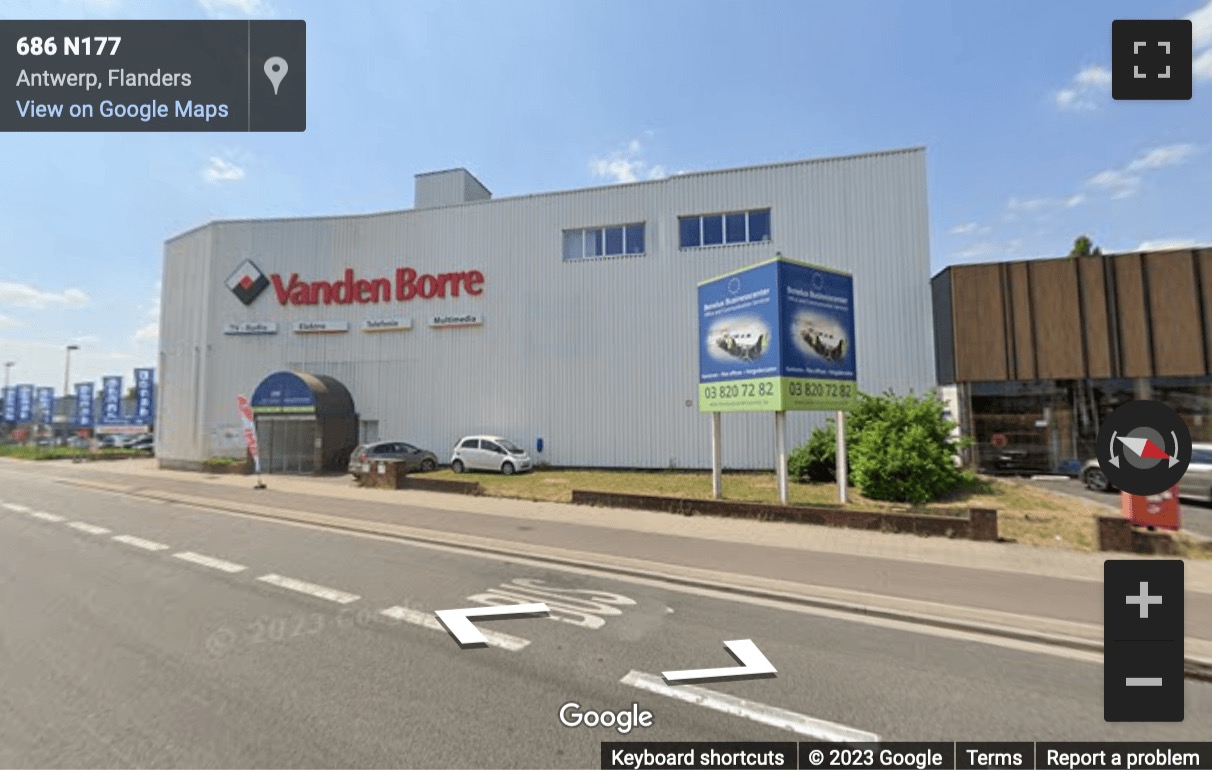 Street View image of Boomsesteenweg 690, Antwerp, Belgium